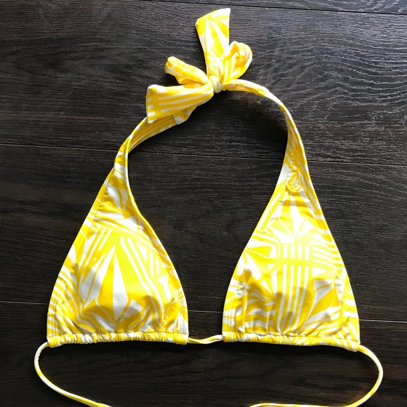 Volcom Other - Volcom yellow bikini top - Medium